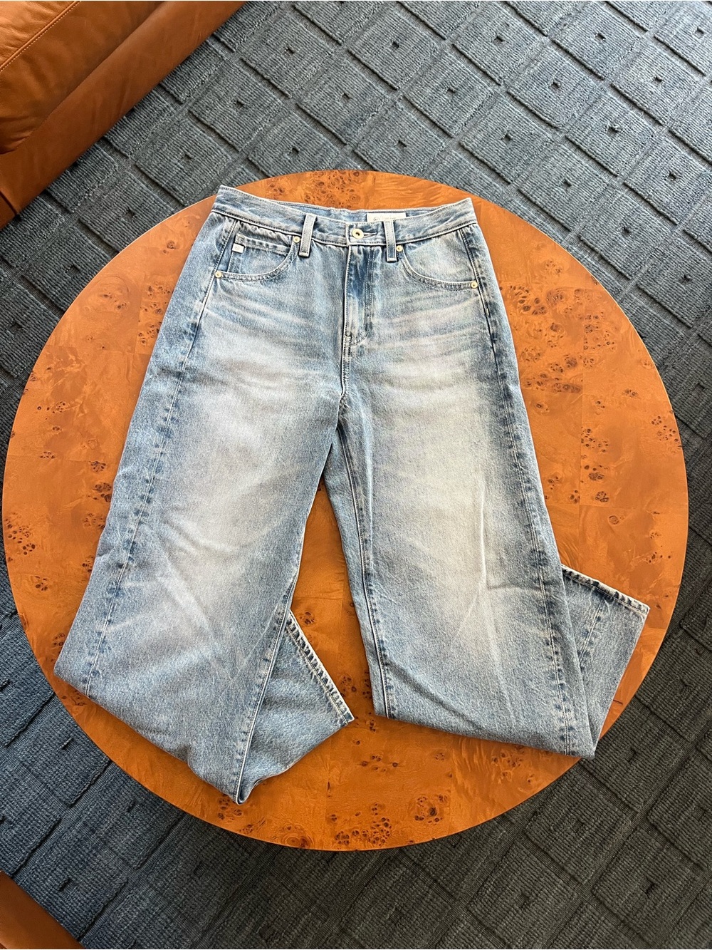 AG Hattie High Rise Barrel Leg Jeans - Picture 2 of 4